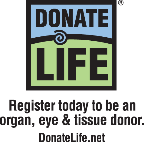 Register today to be an organ, eye, & tissue donor. DonateLife.net